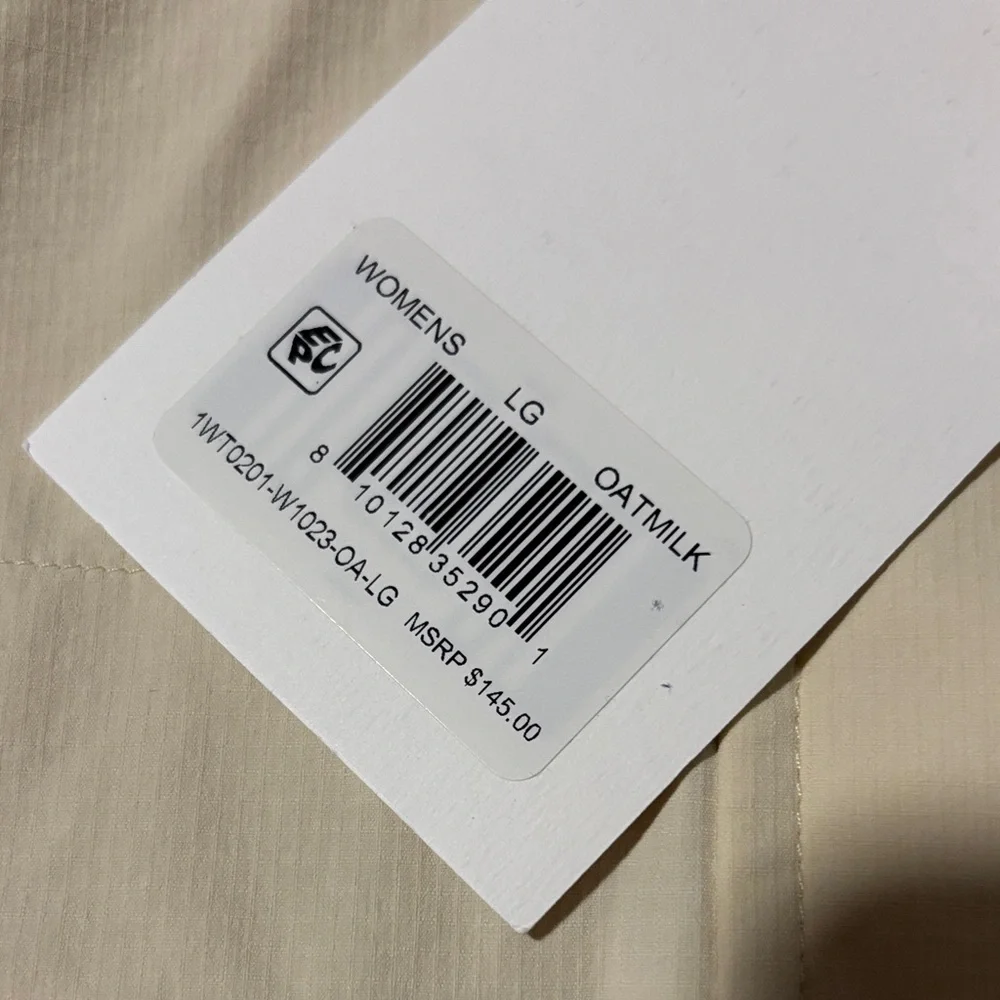 NWT Halfdays Cream Utility Jacket for Women - Picture 4 of 8